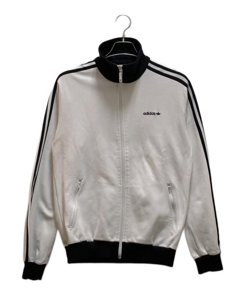 adidas（アディダス）adidas (アディダス) 00sトラックジャケット ブラック×ホワイト サイズ:Mの古着・服飾アイテム
