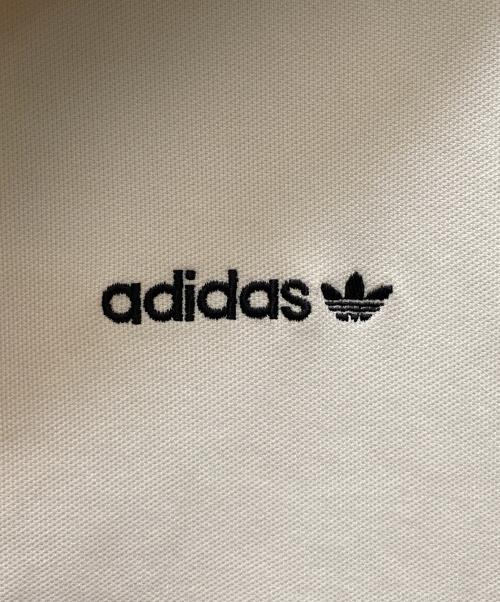 adidas（アディダス）adidas (アディダス) 00sトラックジャケット ブラック×ホワイト サイズ:Mの古着・服飾アイテム
