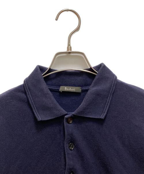 Berluti（ベルルッティ）Berluti (ベルルッティ) ポロシャツ ネイビー サイズ:R48の古着・服飾アイテム