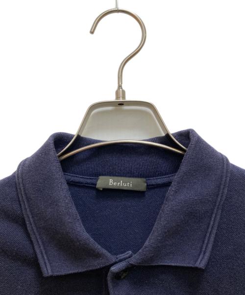 Berluti（ベルルッティ）Berluti (ベルルッティ) ポロシャツ ネイビー サイズ:R48の古着・服飾アイテム