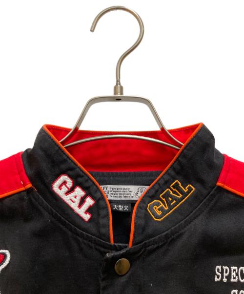 GALFY（ガルフィー）GALFY (ガルフィー) 二代目 走り屋ジャケット ブラック サイズ:大型犬(XL)の古着・服飾アイテム
