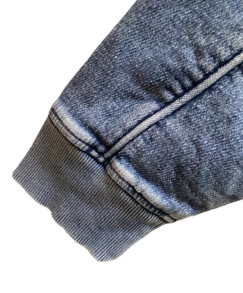 DIESEL（ディーゼル）DIESEL (ディーゼル) デニム クルーネック スウェット インディゴ サイズ:XXLの古着・服飾アイテム