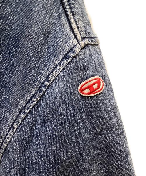 DIESEL（ディーゼル）DIESEL (ディーゼル) デニム クルーネック スウェット インディゴ サイズ:XXLの古着・服飾アイテム