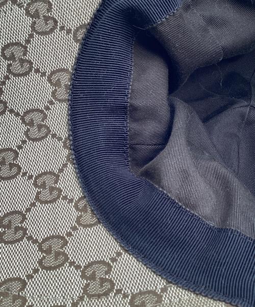 GUCCI（グッチ）GUCCI (グッチ) GGキャンバス ベースボールキャップ ベージュの古着・服飾アイテム