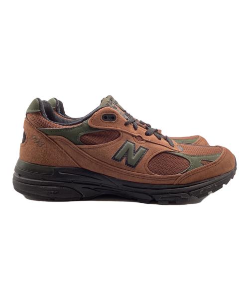 NEW BALANCE（ニューバランス）NEW BALANCE (ニューバランス) Aime Leon Dore (エメ レオン ドレ) 993 ローカットスニーカー ブラウン サイズ:27.5の古着・服飾アイテム