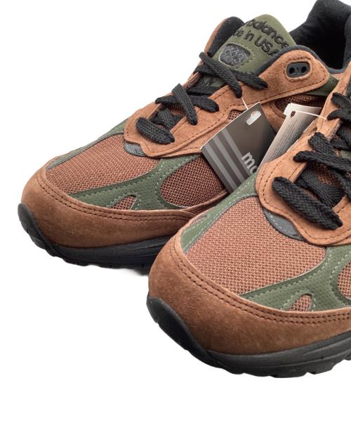 NEW BALANCE（ニューバランス）NEW BALANCE (ニューバランス) Aime Leon Dore (エメ レオン ドレ) 993 ローカットスニーカー ブラウン サイズ:27.5の古着・服飾アイテム