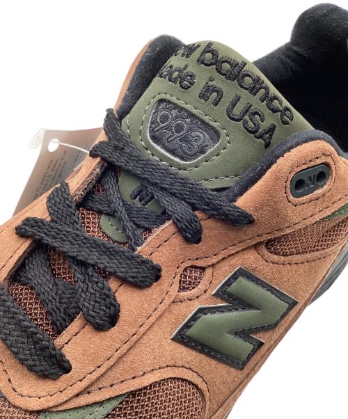 NEW BALANCE（ニューバランス）NEW BALANCE (ニューバランス) Aime Leon Dore (エメ レオン ドレ) 993 ローカットスニーカー ブラウン サイズ:27.5の古着・服飾アイテム