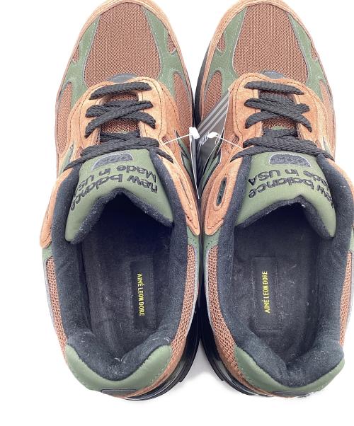 NEW BALANCE（ニューバランス）NEW BALANCE (ニューバランス) Aime Leon Dore (エメ レオン ドレ) 993 ローカットスニーカー ブラウン サイズ:27.5の古着・服飾アイテム