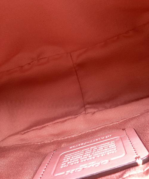 COACH（コーチ）COACH (コーチ) シグネチャー 花柄 ショルダーバッグ ベージュの古着・服飾アイテム