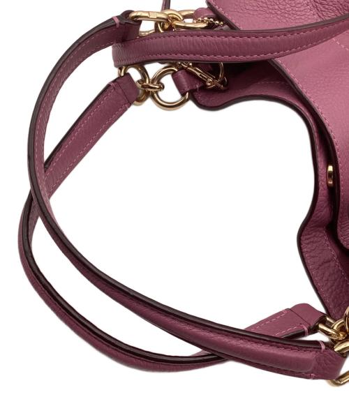 COACH（コーチ）COACH (コーチ) 2WAYショルダーバッグ ピンクの古着・服飾アイテム