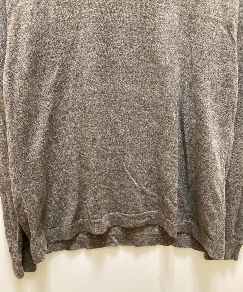 crepuscule（クレプスキュール）crepuscule (クレプスキュール) リネンニットプルオーバー グレー サイズ:1の古着・服飾アイテム