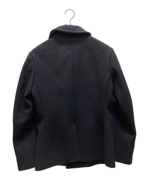 RRL（ダブルアールエル）RRL (ダブルアールエル) 8ボタンウールメルトンPコート ネイビー サイズ:ＸＳの古着・服飾アイテム