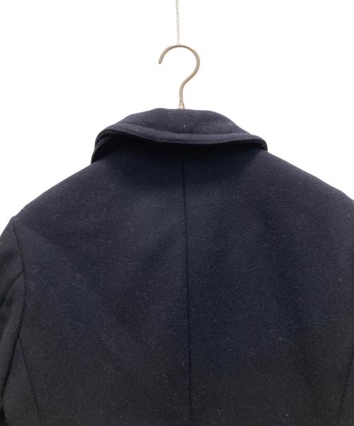 RRL（ダブルアールエル）RRL (ダブルアールエル) 8ボタンウールメルトンPコート ネイビー サイズ:ＸＳの古着・服飾アイテム