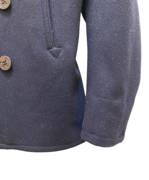 RRL（ダブルアールエル）RRL (ダブルアールエル) 8ボタンウールメルトンPコート ネイビー サイズ:ＸＳの古着・服飾アイテム