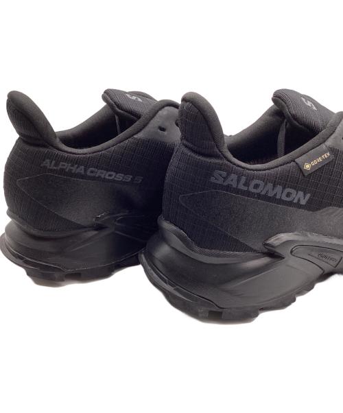 SALOMON（サロモン）SALOMON (サロモン) アルファクロス 5 ランニングシューズ ブラック サイズ:27の古着・服飾アイテム