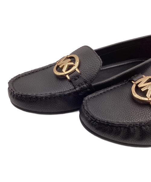 MICHAEL KORS（マイケル・コース）MICHAEL KORS (マイケル・コース) モカシンローファー ブラック サイズ:6Mの古着・服飾アイテム