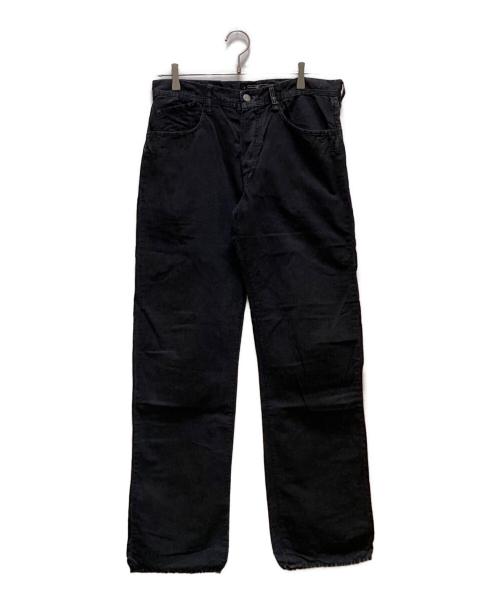 STONE ISLAND（ストーンアイランド）STONE ISLAND (ストーンアイランド) ストレートデニムパンツ ブラック サイズ:w33の古着・服飾アイテム