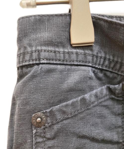 STONE ISLAND（ストーンアイランド）STONE ISLAND (ストーンアイランド) ストレートデニムパンツ ブラック サイズ:w33の古着・服飾アイテム