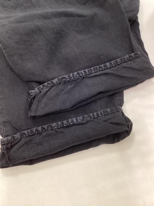 STONE ISLAND（ストーンアイランド）STONE ISLAND (ストーンアイランド) ストレートデニムパンツ ブラック サイズ:w33の古着・服飾アイテム