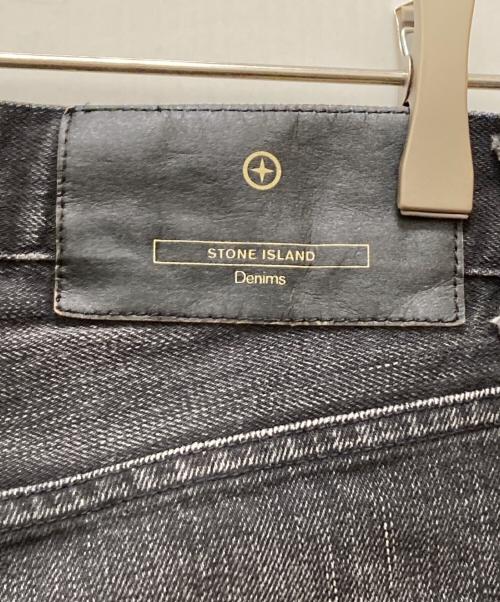 STONE ISLAND（ストーンアイランド）STONE ISLAND (ストーンアイランド) S.Iプリント デニムパンツ ブラック サイズ:w31の古着・服飾アイテム