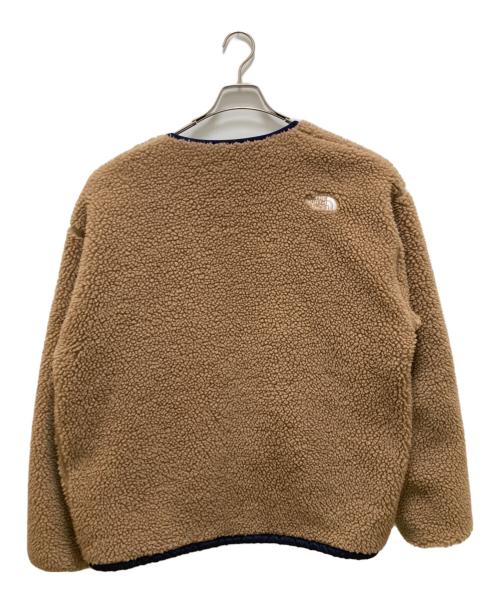 THE NORTH FACE（ザ ノース フェイス）THE NORTH FACE (ザ ノース フェイス) リバーシブルエクストリームパイルカーディガン ベージュ×ネイビー サイズ:XLの古着・服飾アイテム