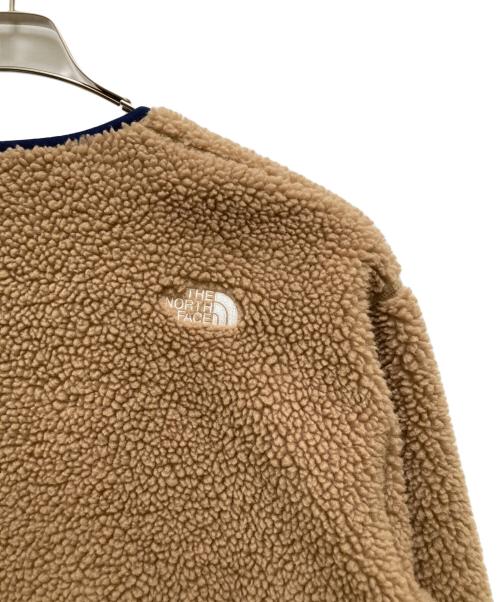 THE NORTH FACE（ザ ノース フェイス）THE NORTH FACE (ザ ノース フェイス) リバーシブルエクストリームパイルカーディガン ベージュ×ネイビー サイズ:XLの古着・服飾アイテム