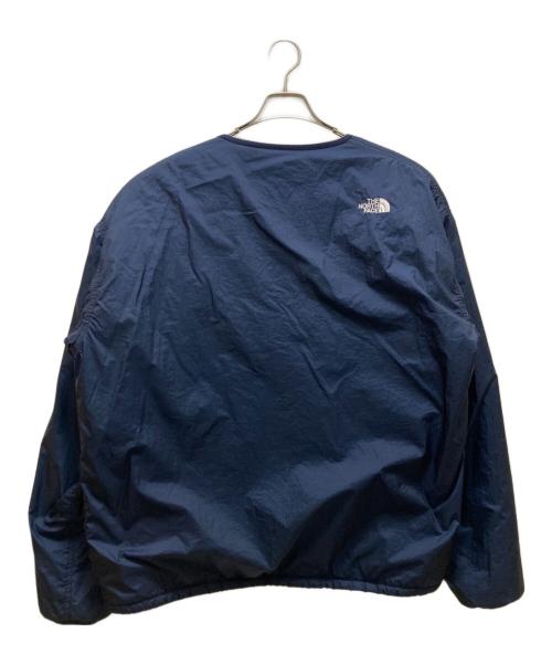 THE NORTH FACE（ザ ノース フェイス）THE NORTH FACE (ザ ノース フェイス) リバーシブルエクストリームパイルカーディガン ベージュ×ネイビー サイズ:XLの古着・服飾アイテム