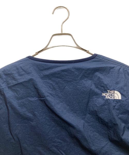 THE NORTH FACE（ザ ノース フェイス）THE NORTH FACE (ザ ノース フェイス) リバーシブルエクストリームパイルカーディガン ベージュ×ネイビー サイズ:XLの古着・服飾アイテム