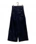 FRAY ID (フレイ アイディー) Dickies (ディッキーズ) ツータックワイドツイルパンツ ネイビー：6000円
