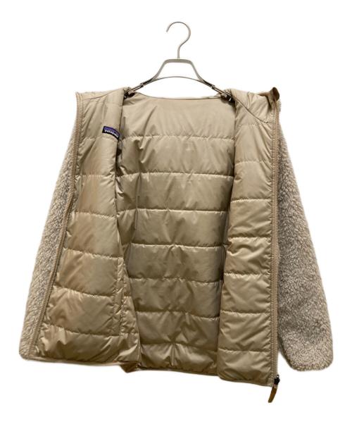 Patagonia（パタゴニア）Patagonia (パタゴニア) リバーシブル・レディ・フレディ・フーディ ベージュ サイズ:XL14の古着・服飾アイテム