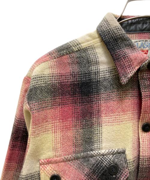 LEVI'S（リーバイス）LEVI'S (リーバイス) ヴィンテージオンブレチェックウールシャツ ベージュ サイズ:Ｍの古着・服飾アイテム