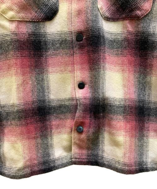 LEVI'S（リーバイス）LEVI'S (リーバイス) ヴィンテージオンブレチェックウールシャツ ベージュ サイズ:Ｍの古着・服飾アイテム