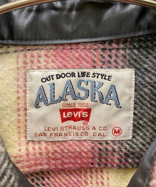 LEVI'S（リーバイス）LEVI'S (リーバイス) ヴィンテージオンブレチェックウールシャツ ベージュ サイズ:Ｍの古着・服飾アイテム