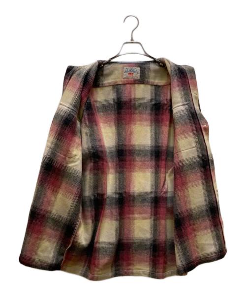 LEVI'S（リーバイス）LEVI'S (リーバイス) ヴィンテージオンブレチェックウールシャツ ベージュ サイズ:Ｍの古着・服飾アイテム