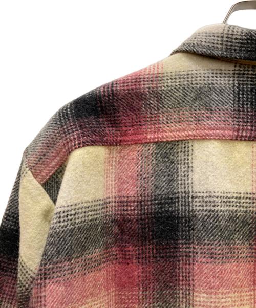 LEVI'S（リーバイス）LEVI'S (リーバイス) ヴィンテージオンブレチェックウールシャツ ベージュ サイズ:Ｍの古着・服飾アイテム