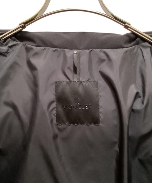 MONCLER（モンクレール）MONCLER (モンクレール) ミゾネットダウンジャケット ブラック サイズ:5の古着・服飾アイテム