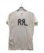 RRLダブルアールエル）の古着「ロゴTシャツ」｜ホワイト