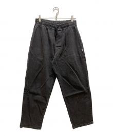 WTAPS（ダブルタップス）の古着「シーガル トラウザーズ コットン デニム パンツ」｜ブラック