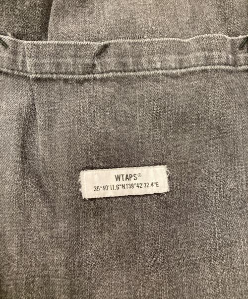 WTAPS（ダブルタップス）WTAPS (ダブルタップス) シーガル トラウザーズ コットン デニム パンツ ブラック サイズ:Ｘ02の古着・服飾アイテム
