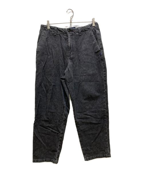 DESCENDANT（ディセンダント）DESCENDANT (ディセンダント) DC-6 ORGANIC COTTON TWILL TROUSERS ブラック サイズ:2の古着・服飾アイテム
