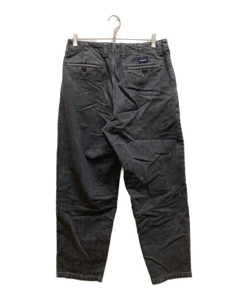 DESCENDANT（ディセンダント）DESCENDANT (ディセンダント) DC-6 ORGANIC COTTON TWILL TROUSERS ブラック サイズ:2の古着・服飾アイテム