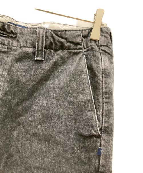 DESCENDANT（ディセンダント）DESCENDANT (ディセンダント) DC-6 ORGANIC COTTON TWILL TROUSERS ブラック サイズ:2の古着・服飾アイテム