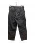 DESCENDANT (ディセンダント) DC-6 ORGANIC COTTON TWILL TROUSERS ブラック サイズ:2：18000円