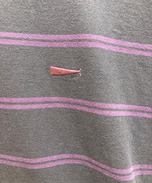 DESCENDANT（ディセンダント）DESCENDANT (ディセンダント) HORIZONTAL STRIPE LS パープル サイズ:2の古着・服飾アイテム