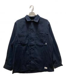 WTAPS（ダブルタップス）の古着「CBW / LS / COTTON. TWILL」｜ネイビー