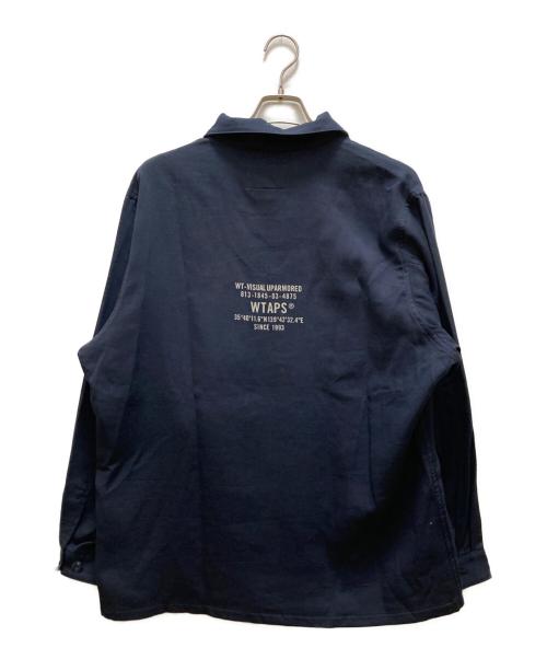 WTAPS（ダブルタップス）WTAPS (ダブルタップス) CBW / LS / COTTON. TWILL ネイビー サイズ:X03の古着・服飾アイテム