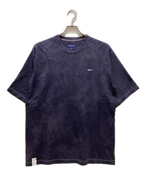 DESCENDANT（ディセンダント）DESCENDANT (ディセンダント) タイダイ半袖Tシャツ ネイビー サイズ:2の古着・服飾アイテム