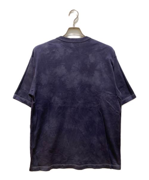 DESCENDANT（ディセンダント）DESCENDANT (ディセンダント) タイダイ半袖Tシャツ ネイビー サイズ:2の古着・服飾アイテム