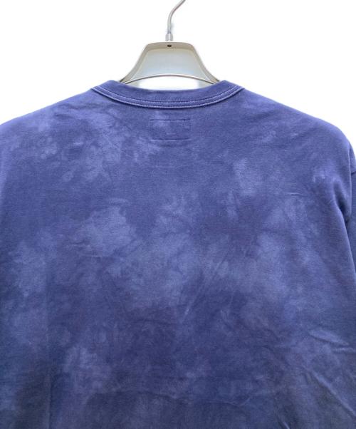 DESCENDANT（ディセンダント）DESCENDANT (ディセンダント) タイダイ半袖Tシャツ ネイビー サイズ:2の古着・服飾アイテム