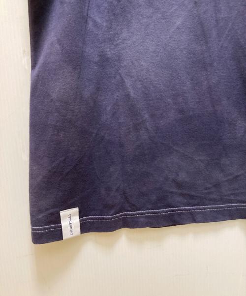DESCENDANT（ディセンダント）DESCENDANT (ディセンダント) タイダイ半袖Tシャツ ネイビー サイズ:2の古着・服飾アイテム